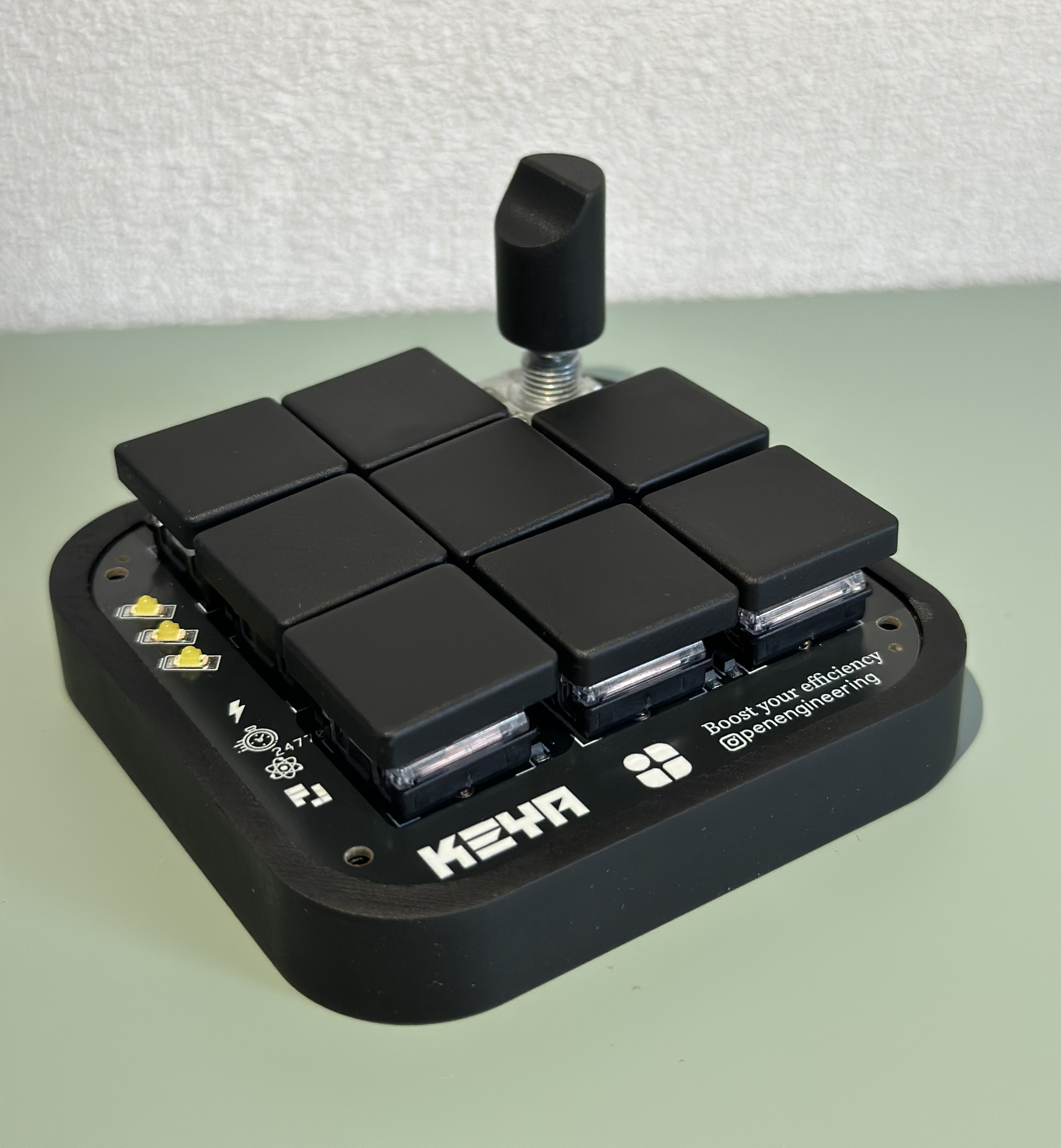 KeyaPad V2 in Stealth Black for enterprise